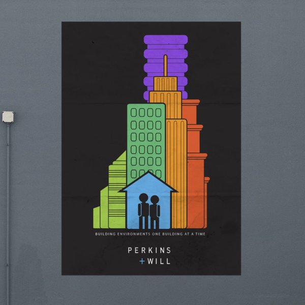 Плакат архитектурного проекта