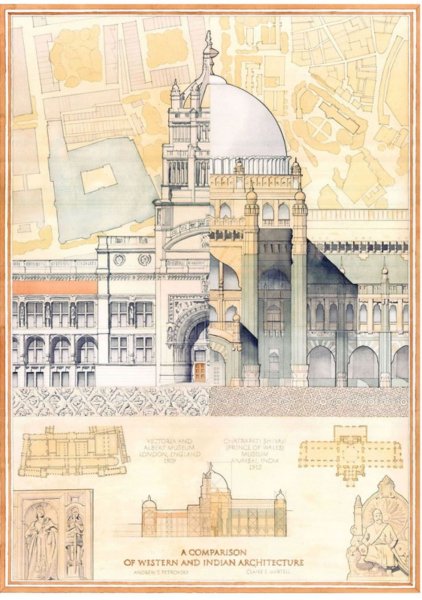 Плакат архитектура