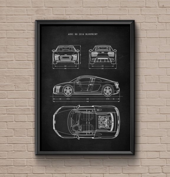 Рекламные плакаты Ауди