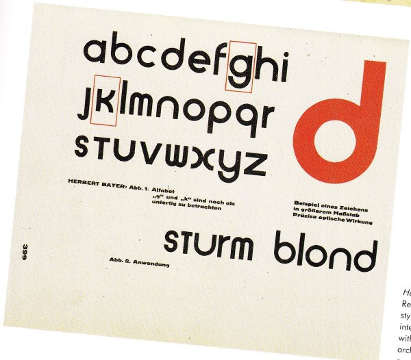 Герберт Байер плакаты Баухауса