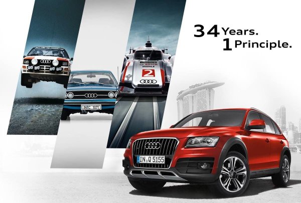 Ауди р8 рекламный плакат