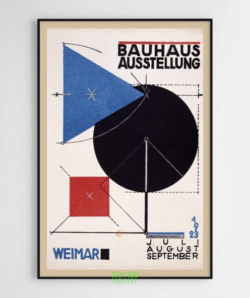 Герберт Байер Постер баухаус