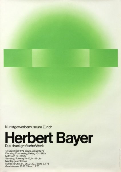 Herbert Bayer дизайнер