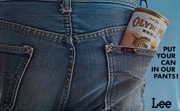 Джинсы рекламные постеры