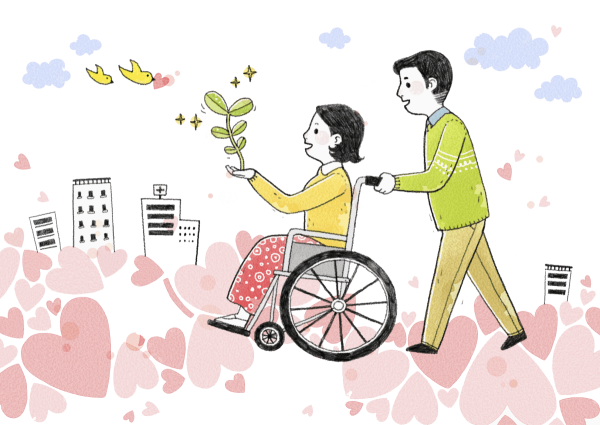 Инвалид иллюстрация