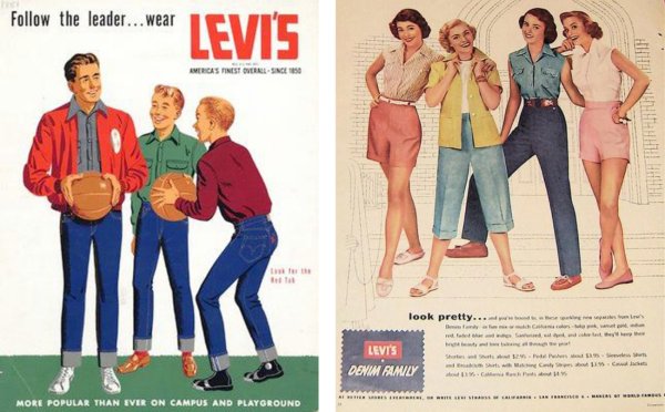 Бренд левайс джинс