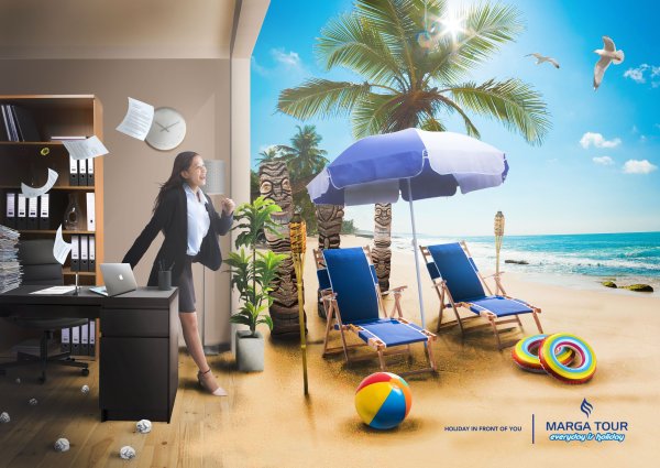 Баннер для туристической компании