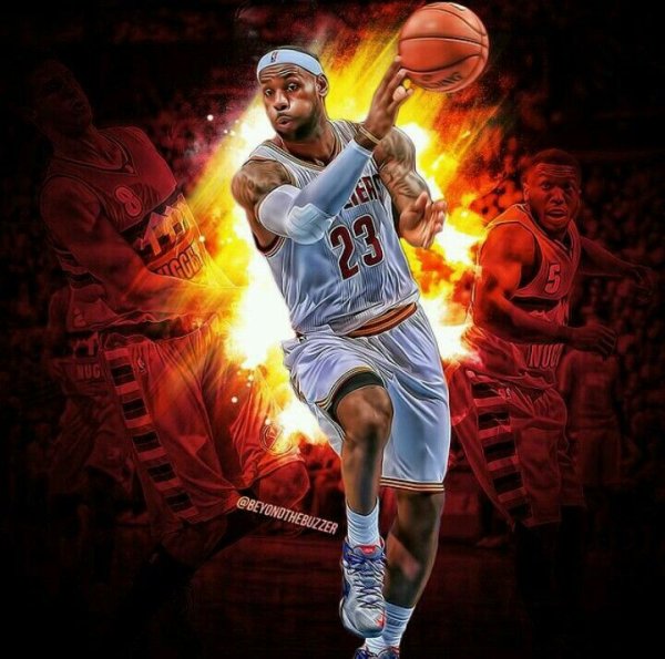 Basketball posters LEBRON James