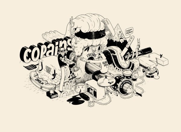 Черно белые плакаты Пинтерест