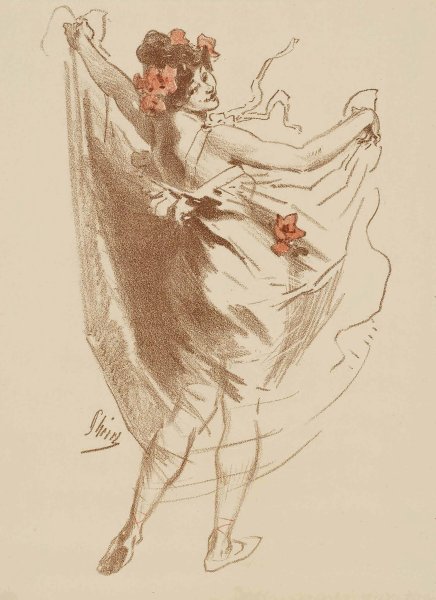 Жюль Шере литография