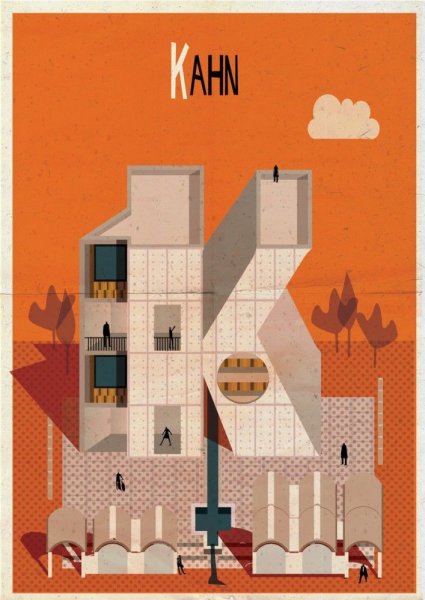 Плакат архитектура