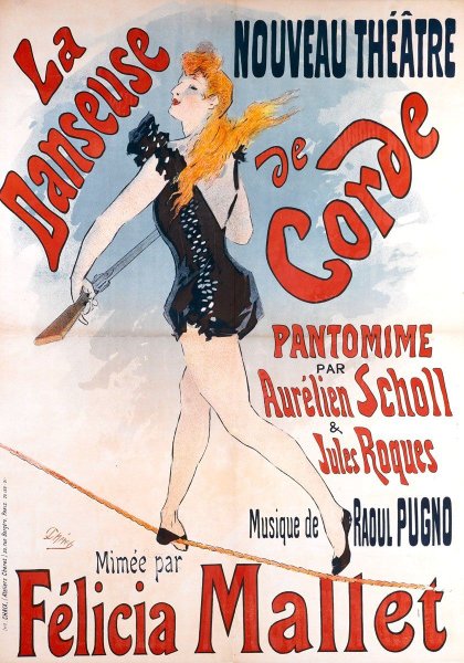 Жюль Шере Мулен Руж плакат