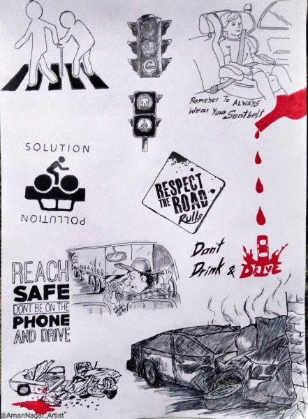 Скетч плакат