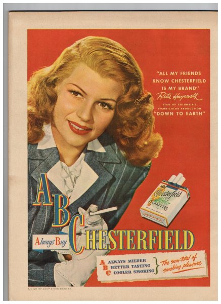 Рита Хейворт девушка с обложки