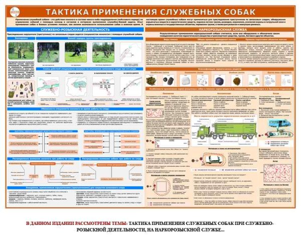 Тактика применения служебных собак