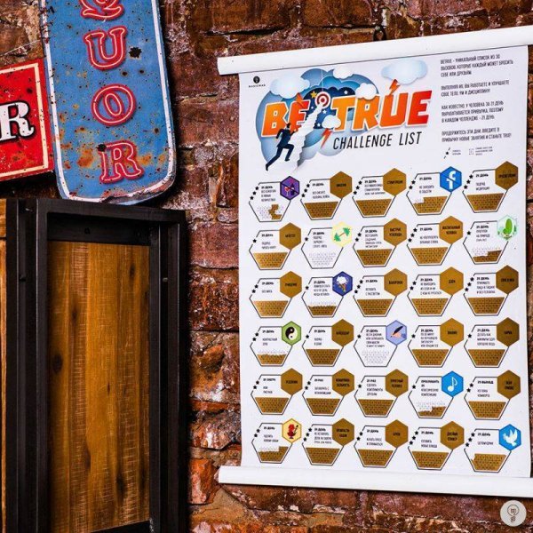 Система прокачки себя плакат