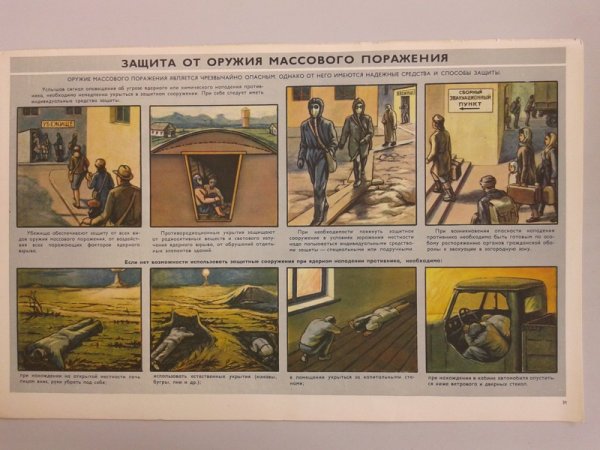 Плакат оружие массового поражения