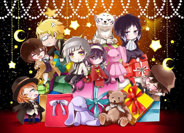 Новый год аниме Великий из бродячих псов