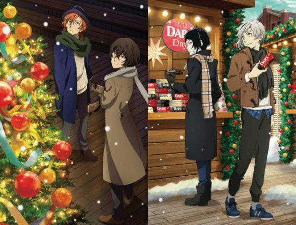 Аниме Рождество Великий из бродячих псов