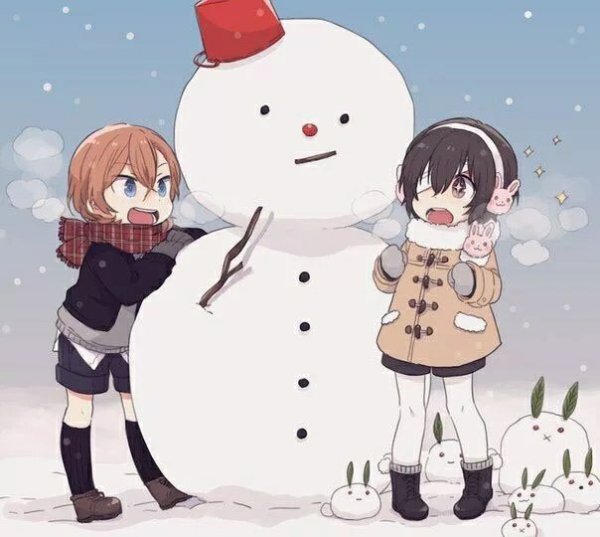 Новогодний Дазай БСД