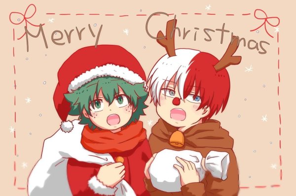 Аниме Рождество геройская Академия