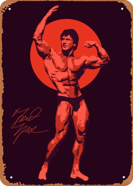 Советские постеры культуристов