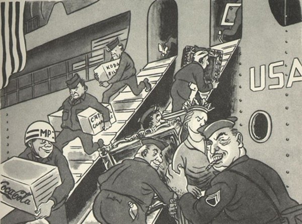 Антиамериканские плакаты США