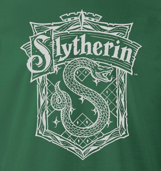 Гарри Поттер гербы факультетов Слизерин