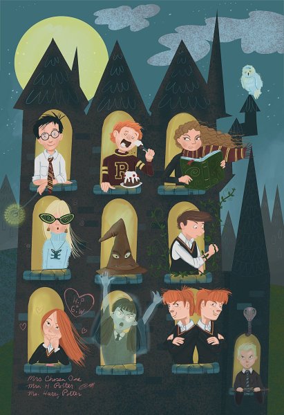 Гарри Поттер закладки Гриффиндор