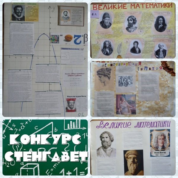 Великие ученые математики портреты