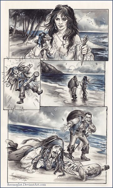 Тиа Дальма пираты Карибского моря