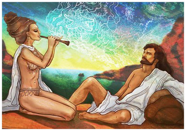 Коктейль и художник