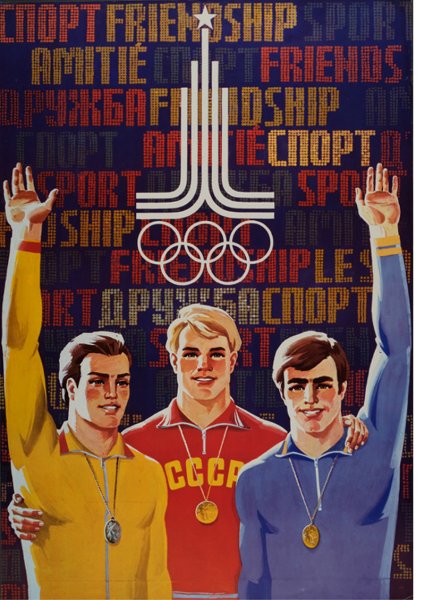 Плакаты 1980 годов