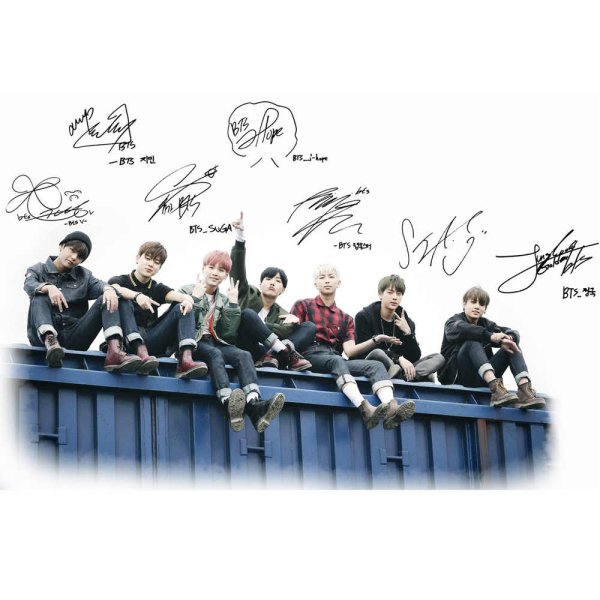 Крутые постеры БТС