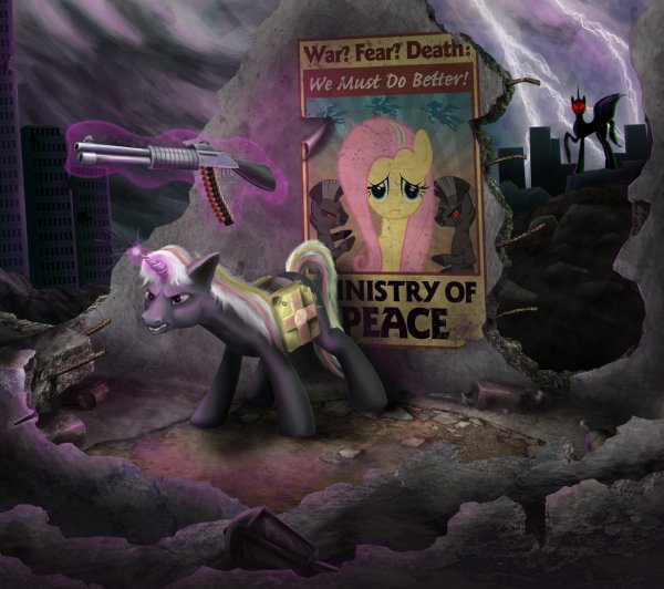 Флаттершай фоллаут Эквестрия