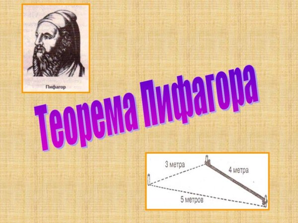 Доклад Пифагор 5 класс математика