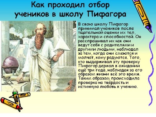 Пифагор математика открытия