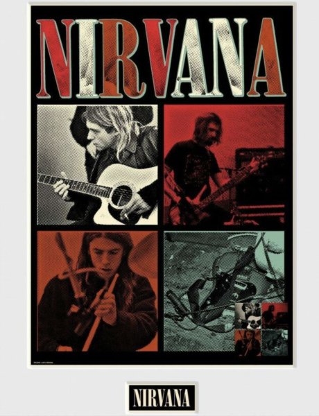 Nirvana poster Concert