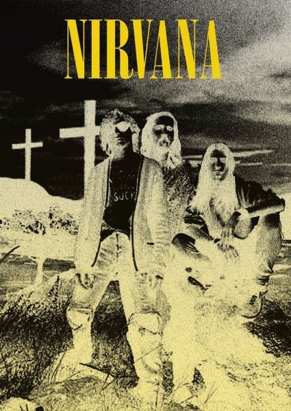 Группа Nirvana плакат