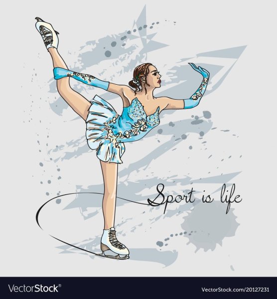 Советские открытки с фигуристами