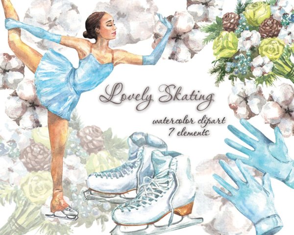 Эмблема фигурного катания