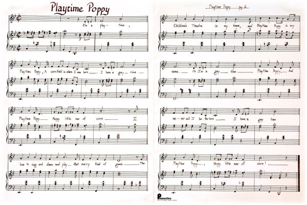 Ноты Поппи Плейтайм