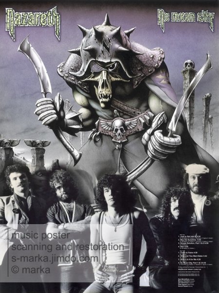 Группа Назарет плакаты