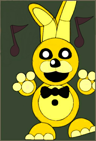 ФНАФ 3 Бонни плакат