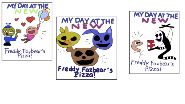 FNAF children drawings