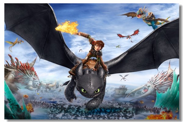 Плакаты драконов