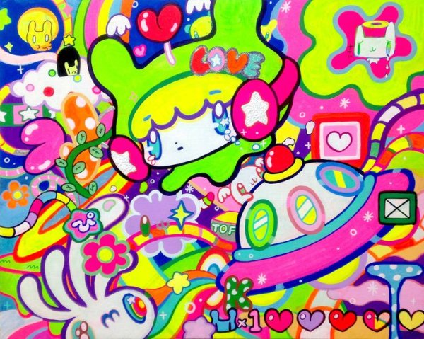 Радужные постеры на стену