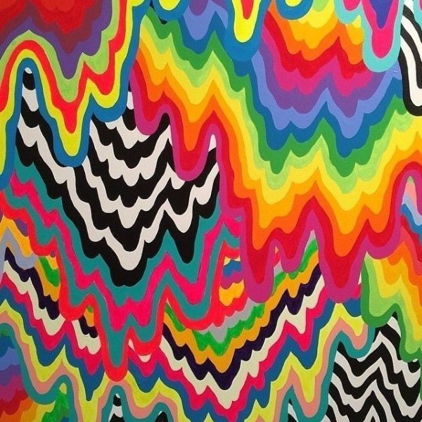 Хиппи живопись 2020