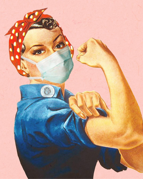 Масочный режим карикатура