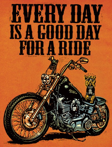 Постер мотоцикл Харлей Дэвидсон